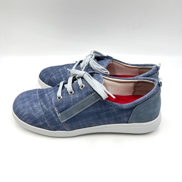 SAS Womens Size 7 Marnie Blue Jay Nubuck Casual Comfort Sneakers Shoes - Picture 6 of 13